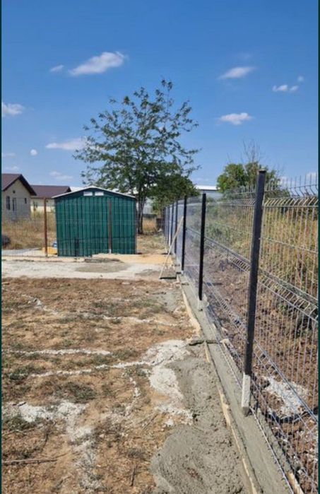 Facem garduri din plasa burburată