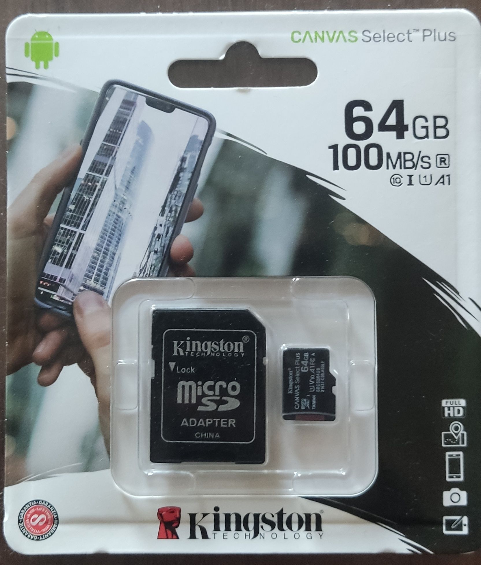 Карта памяти USB  MicroSD XC 64 Gb гига