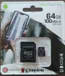 Карта памяти USB  MicroSD XC 64 Gb гига