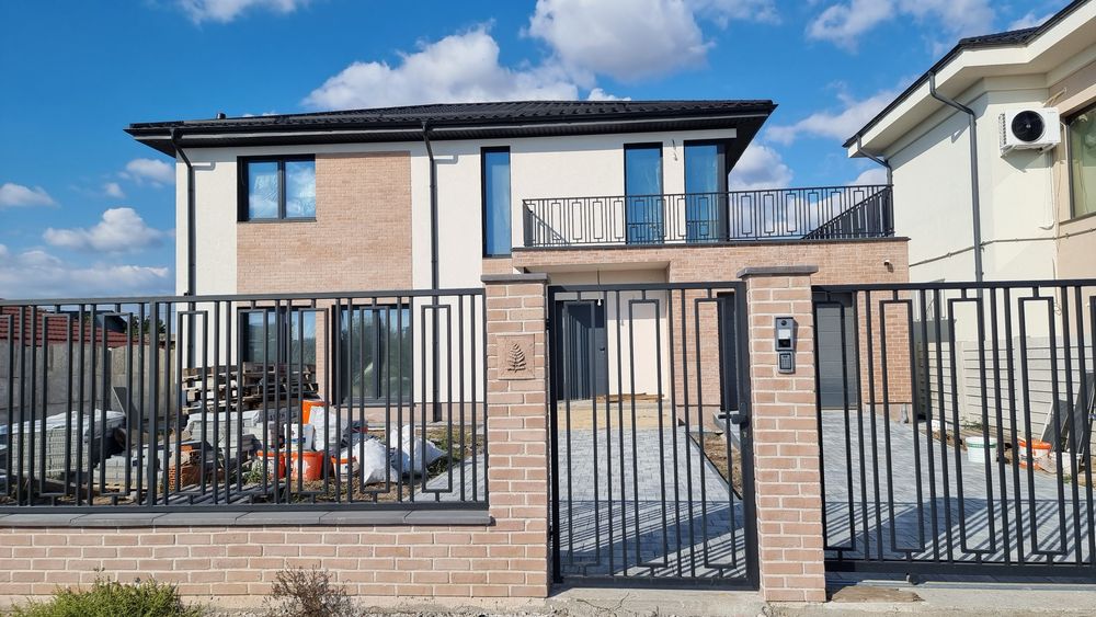 Caramida aparenta decorativa fatada  placi antracit Bucuresti Ilfov