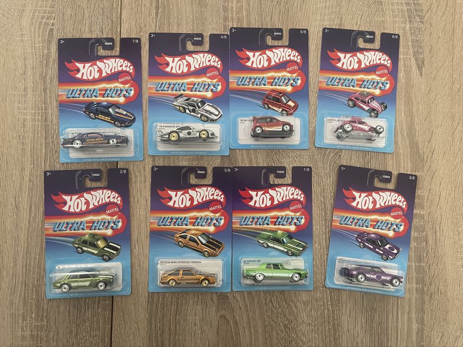 Lot machete 1:64 hot wheels