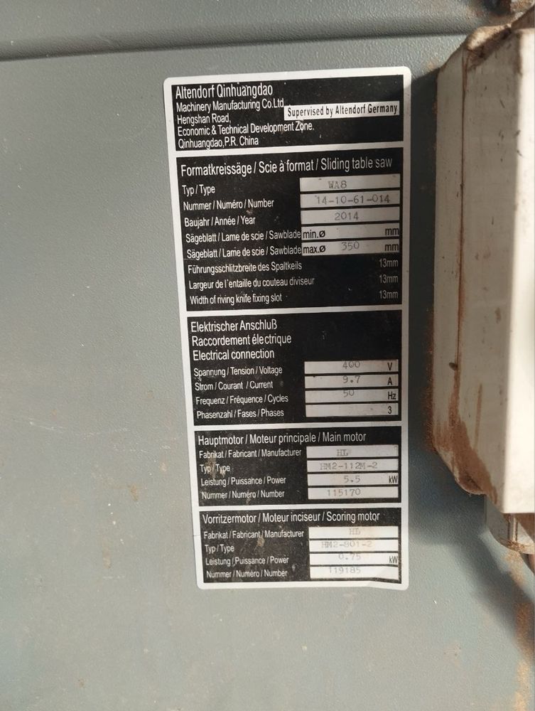 Altendorf WA8 2013 va 2014