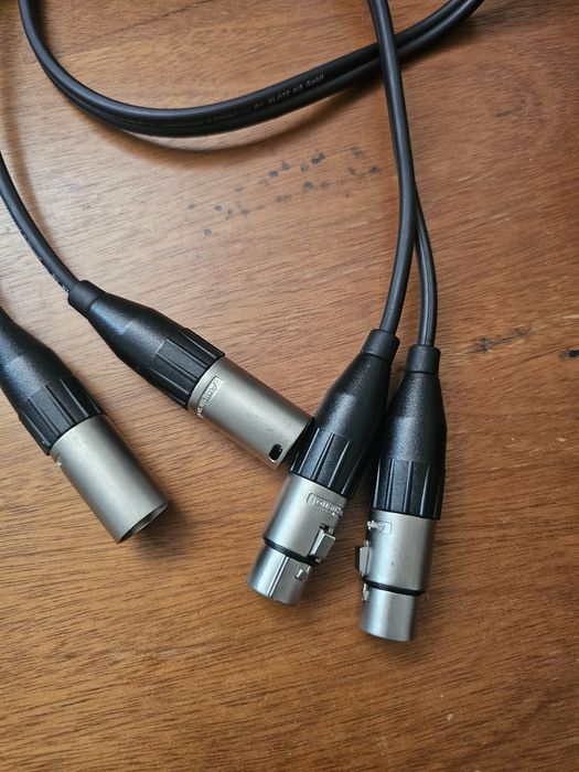 Vând set cabluri audio profesionale – XLR, RCA, TRS