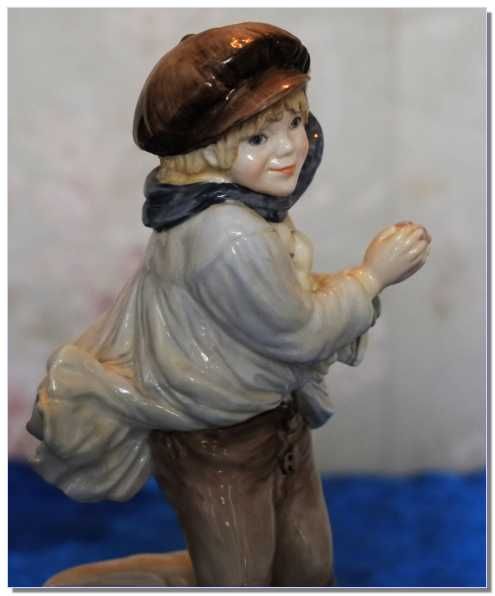 Фарфоровая статуэтка Boy, сертификат подлинности, ЛИМИТ, Англия 1988 г