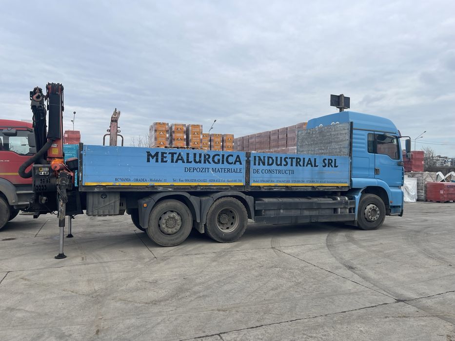 Automacara MAN cu Macara