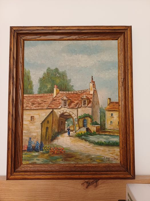 Accesoriu decor înfrumusețare vintage colectie J Boterdal Franța 1940