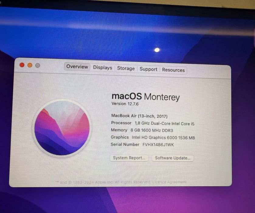 MacBook Air 2017 13"