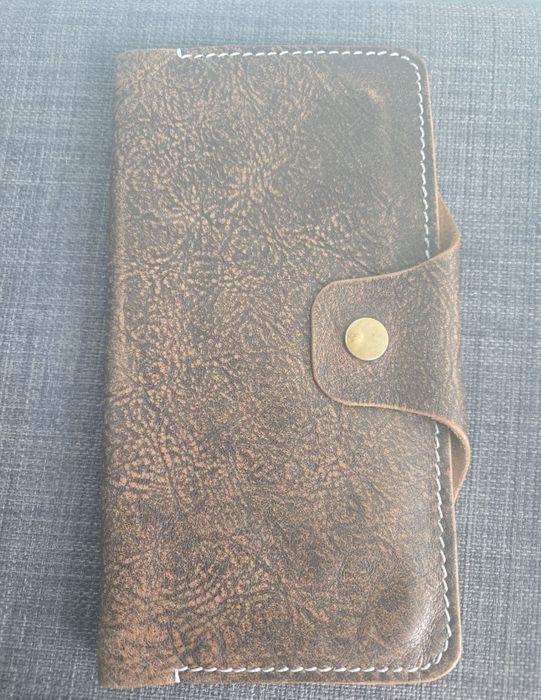 Portofel din piele naturala handmade