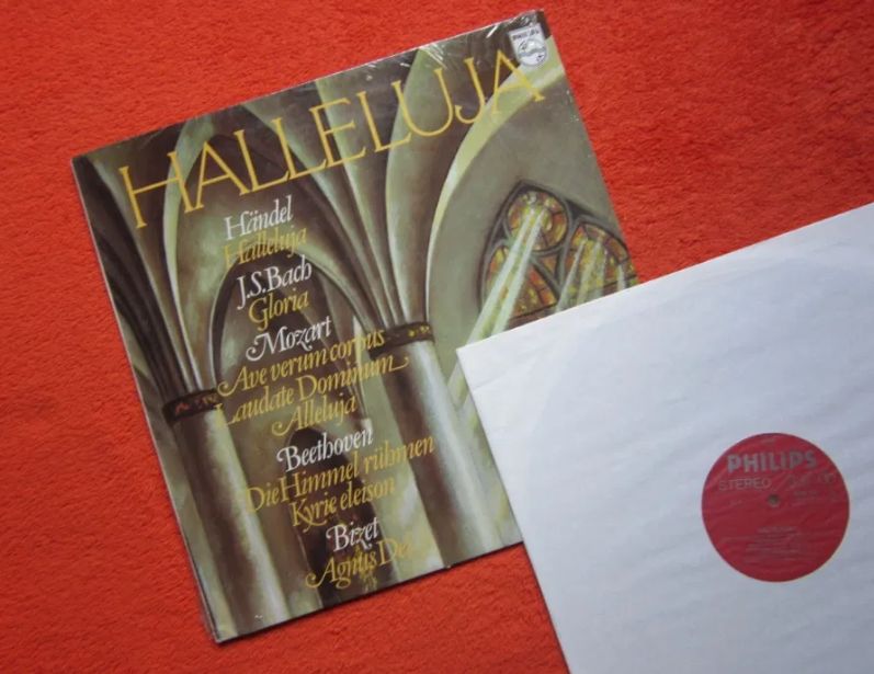 vinil Halleluja -Chor Kathedrale Berlin &Halleluja -Mozart, Bach