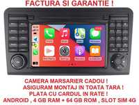 Navigatie Mercedes ML GL W164 din 2005 - 2012 4GB RAM CARPLAY GARANTIE