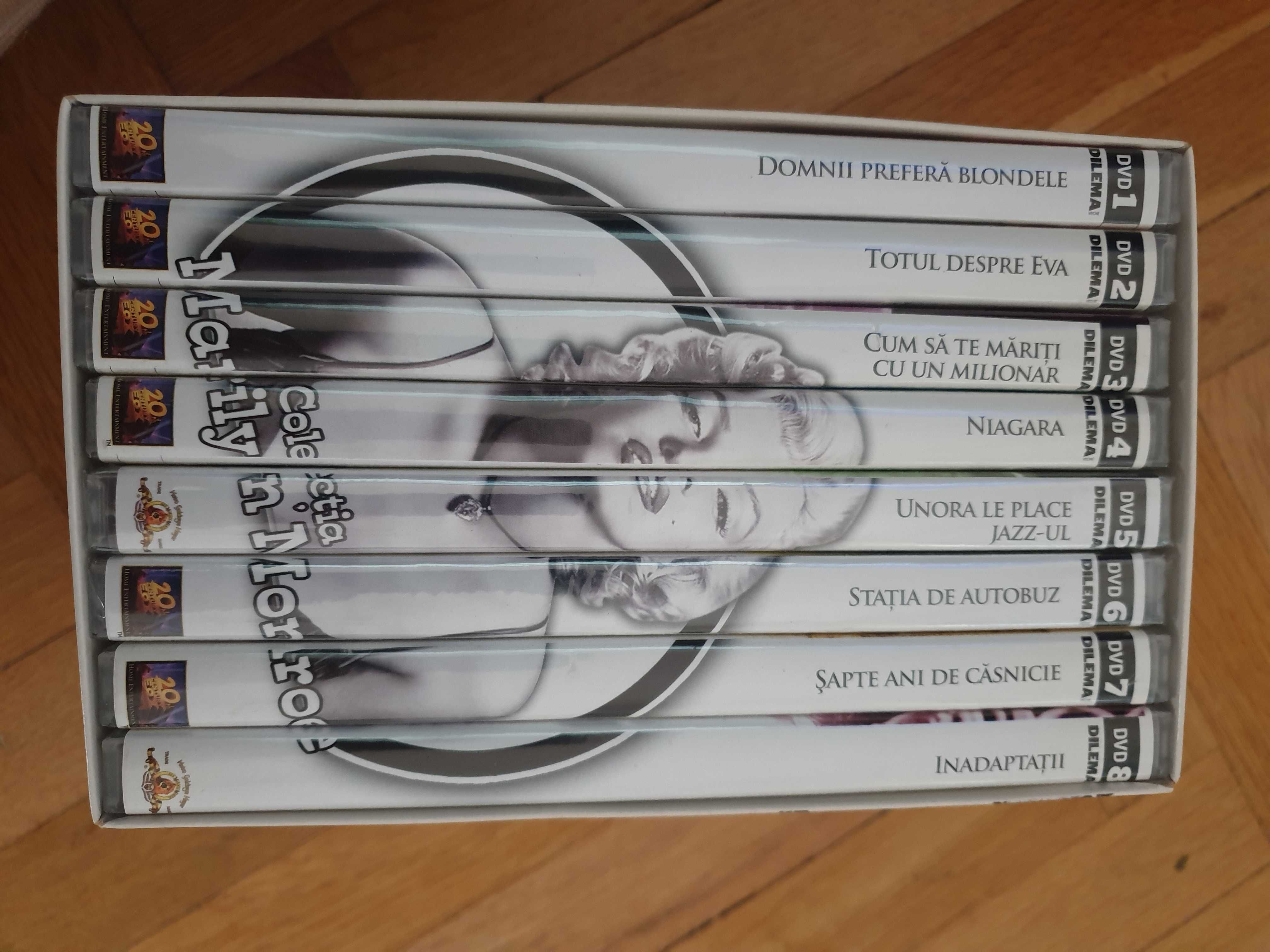 8 DVD-uri Marilyn Manroe, nefolosite