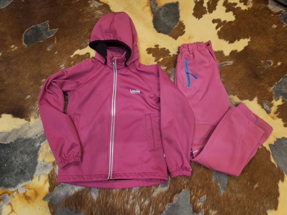 Куртка Lassie+штаны soft shell 134 см 8-9 лет