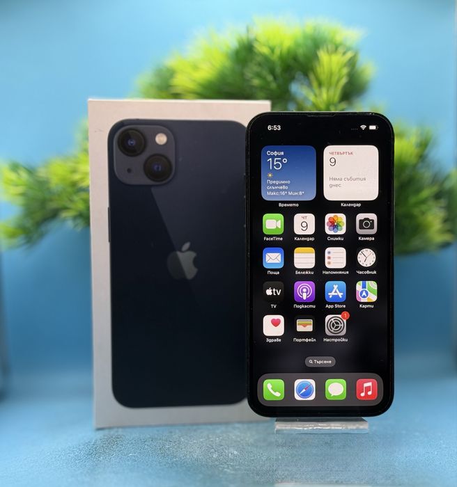 Apple iPhone 13, 128GB, 4GB RAM, 5G, Midnight
