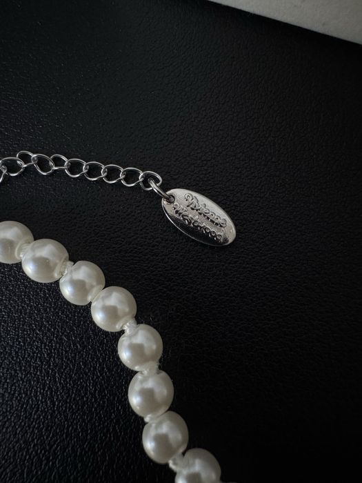 Lantisor Vivienne Westwood Silver Pin Pearl