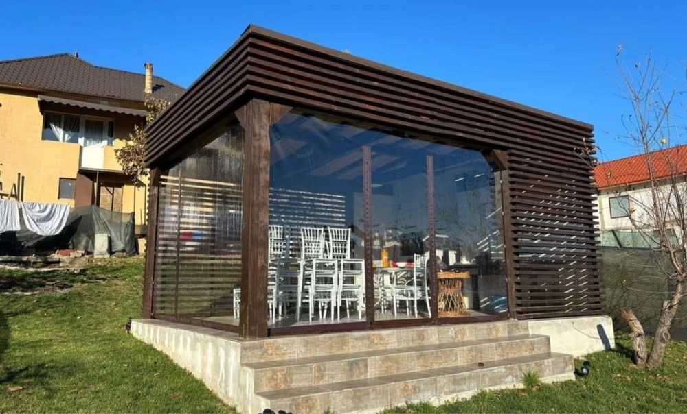 Vand foisare  din lemn tip pergola sau garaj auto