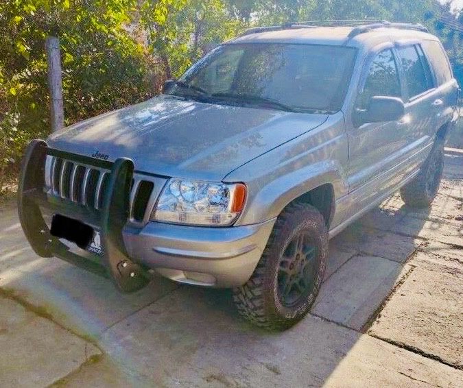 Защита бампера Таран Кенгурятник на Jeep grand Cherokee WJ
