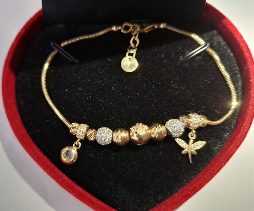 Bratara aur dama 14k -  6.4 grame