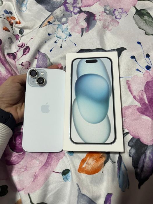 iphone 15 използван+ калъфи