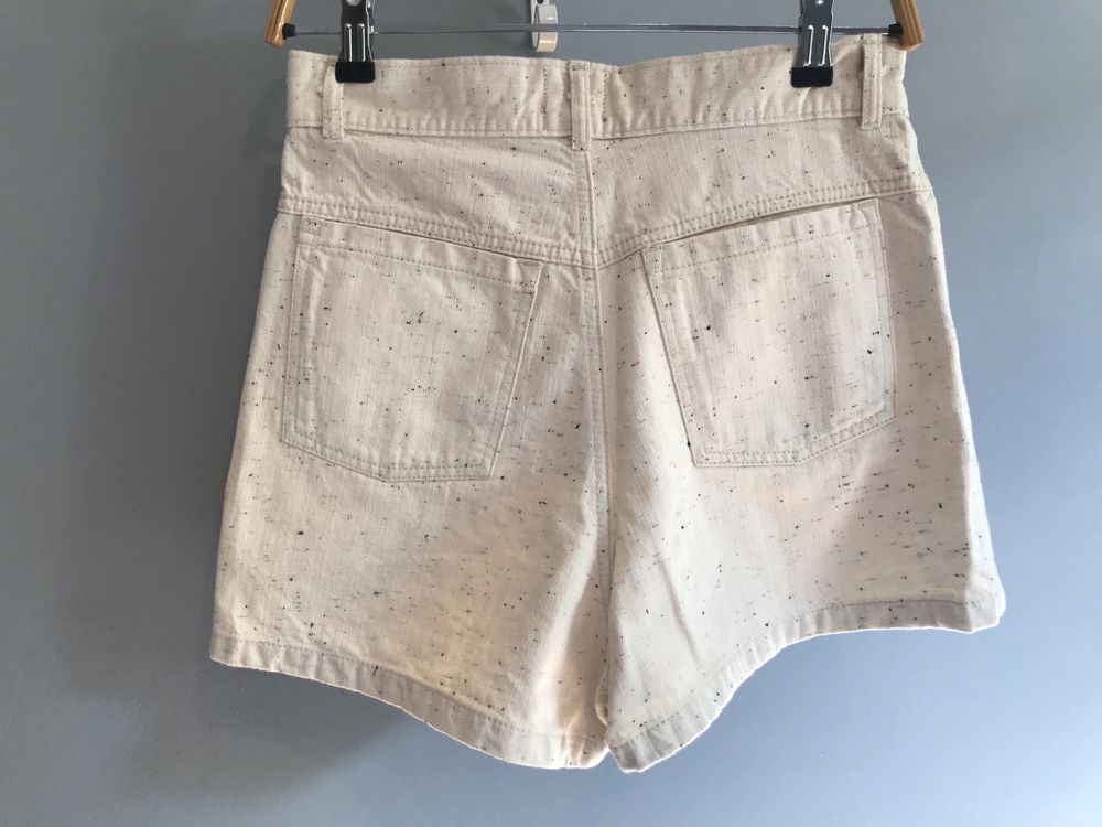 Blugi pantaloni scurți crem Urban Outfitters mărimea S