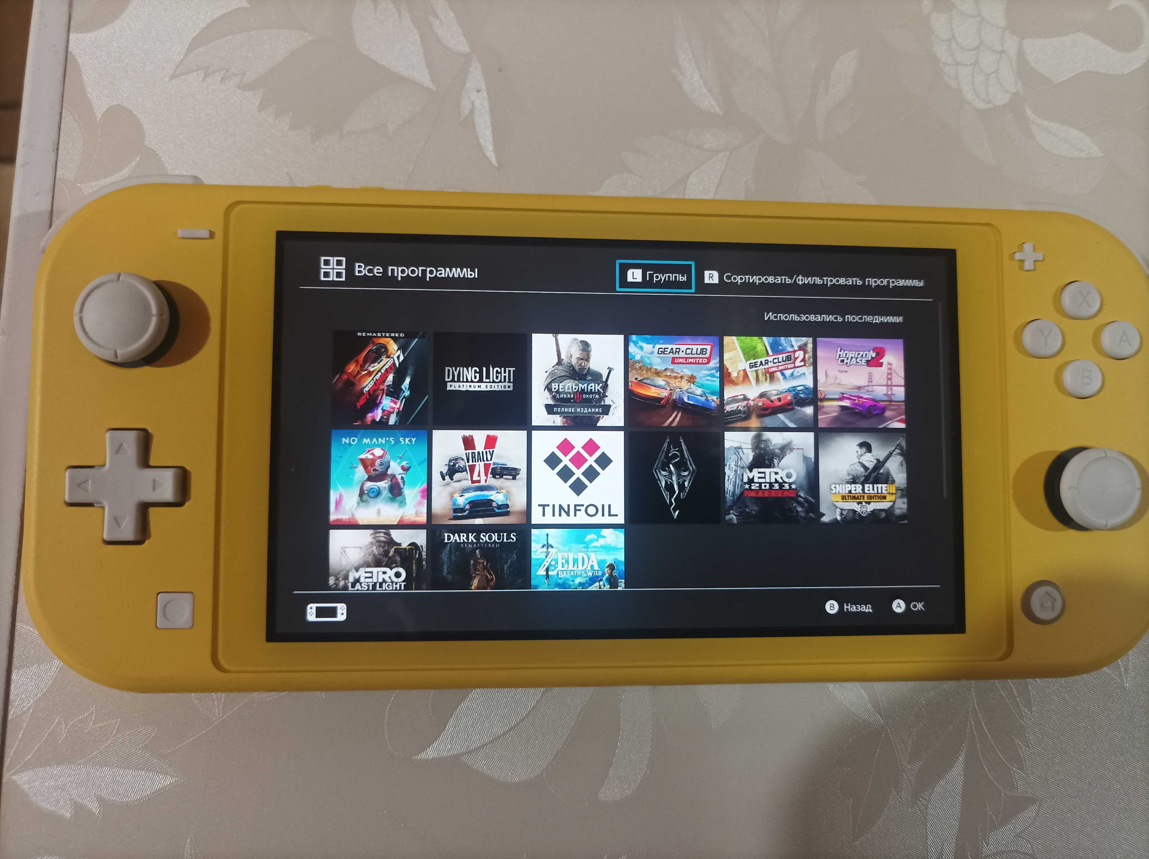 Nintendo switch lite 256gb Прошитая!!!