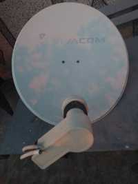 Сателитна чиния  с диаметър 62 см.