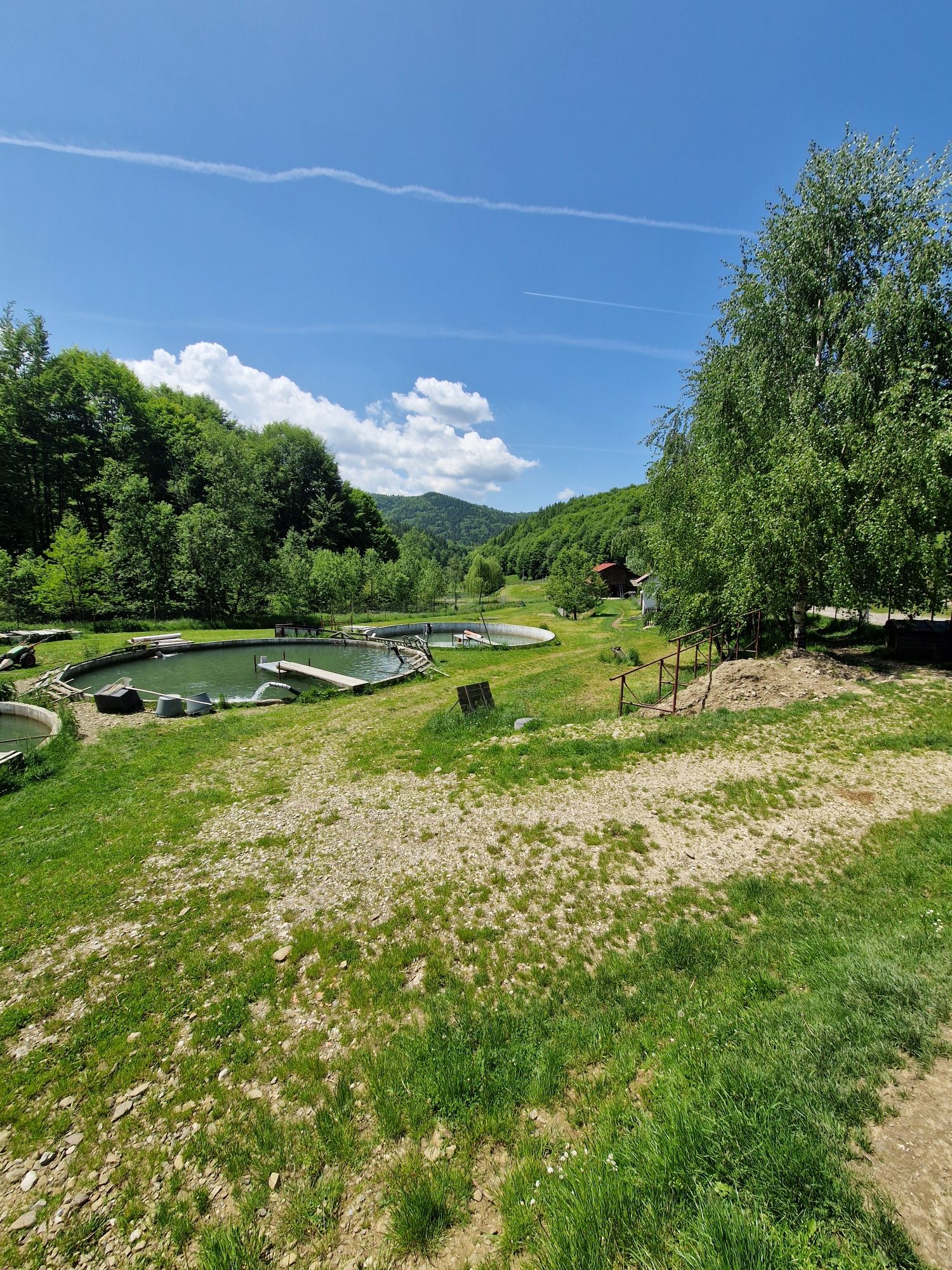 Pastravarie,lac de pescuit,Oportunitate, activutate,casa de vacanta, ,