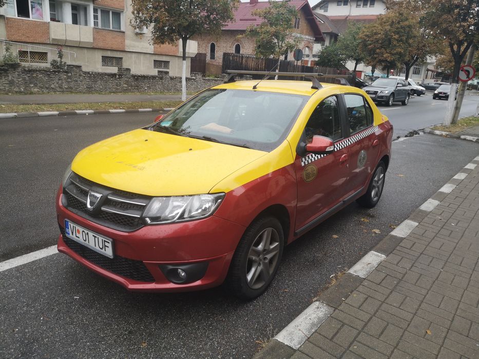 De vânzare TAXI Dacia Logan 2016 – Benzină/GPL, cu firmă și licență
