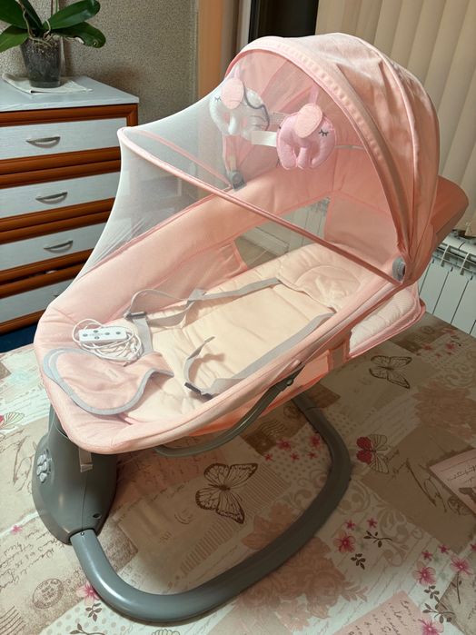 Бебешка люлка шезлонг