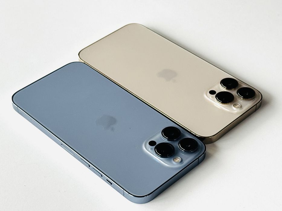 НОВИ! Iphone 13 Pro Max 256GB Gold Blue 100% Батерия! Гаранция 6 мес