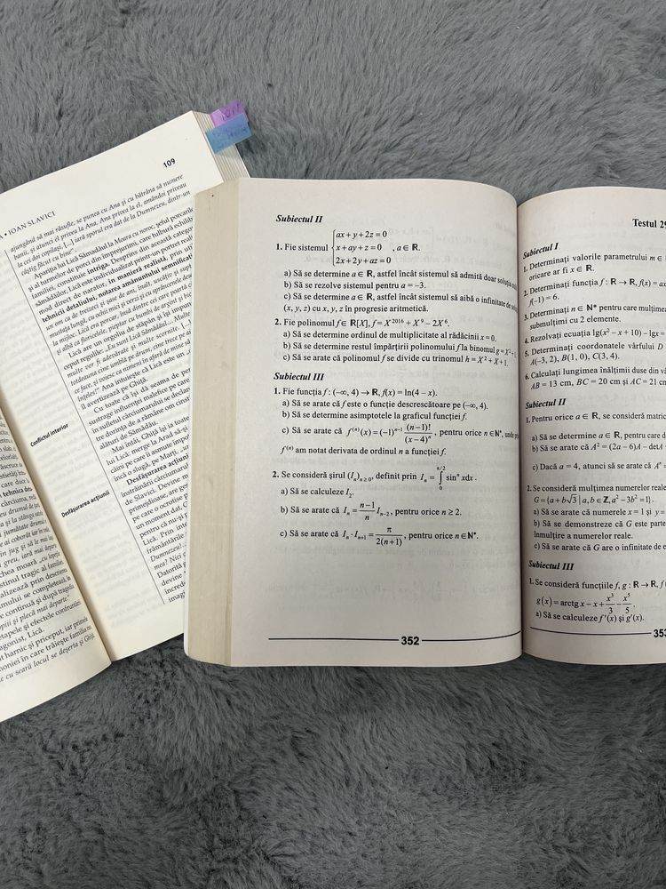 Vand carti de grile/compendii/manuale bac+admitere