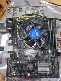 Kit Intel I3 8100, placa de baza ASUS H310, 8 GB DDR4