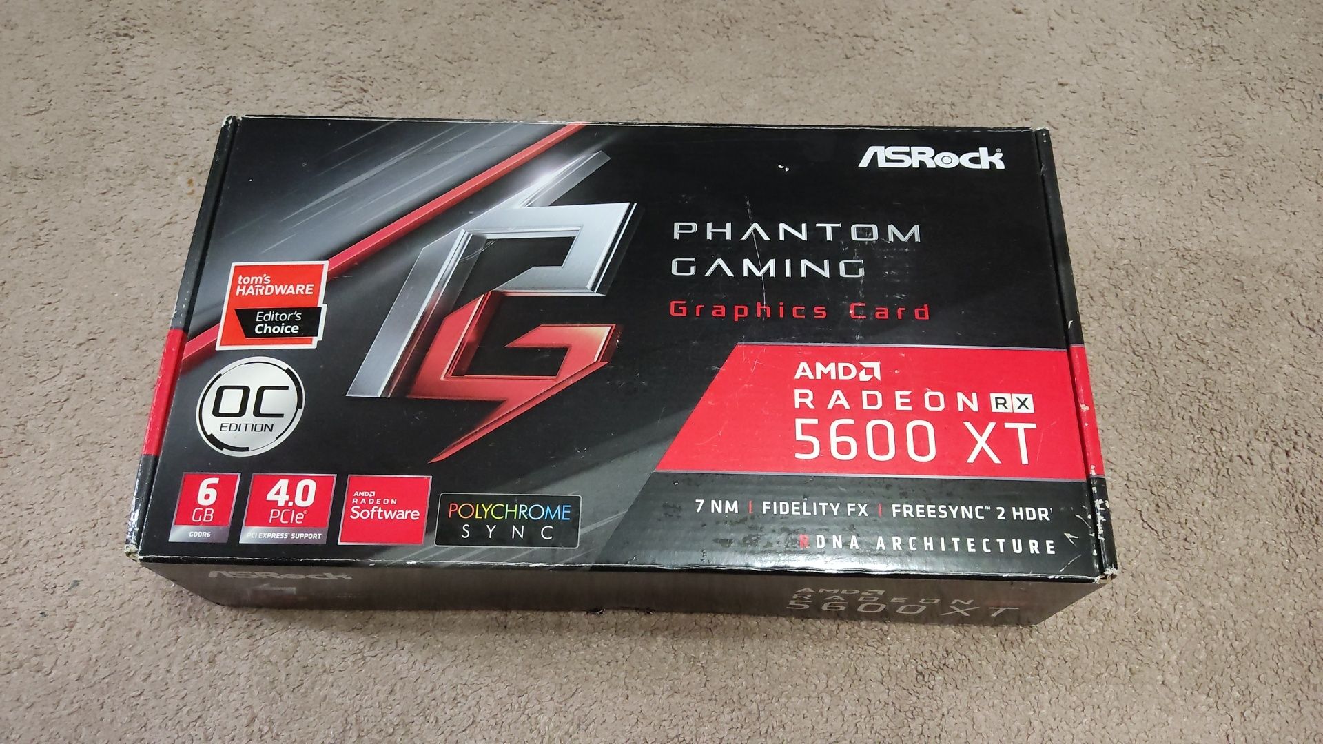 ASRock RX 5600 XT Phantom gaming 6 gb