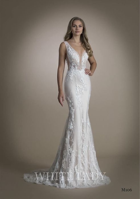 Rochie de mireasa tip sirena, marimea S