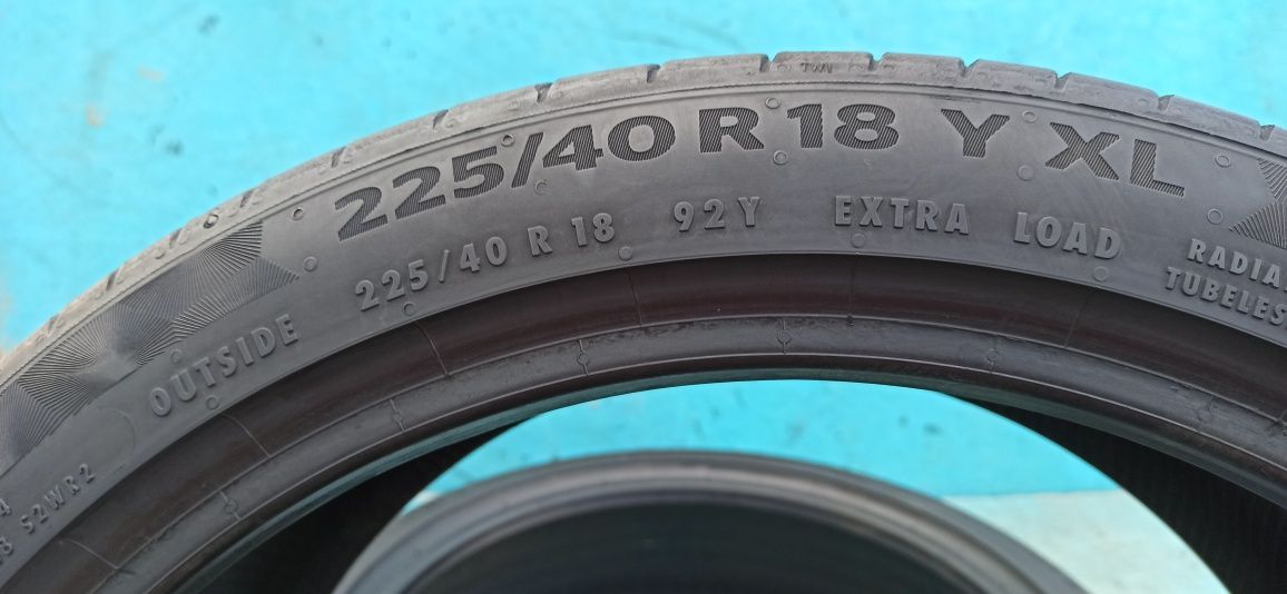 Шины 225/40 R18 Continental из Германии