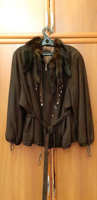 Куртка женская нубук демисезонная