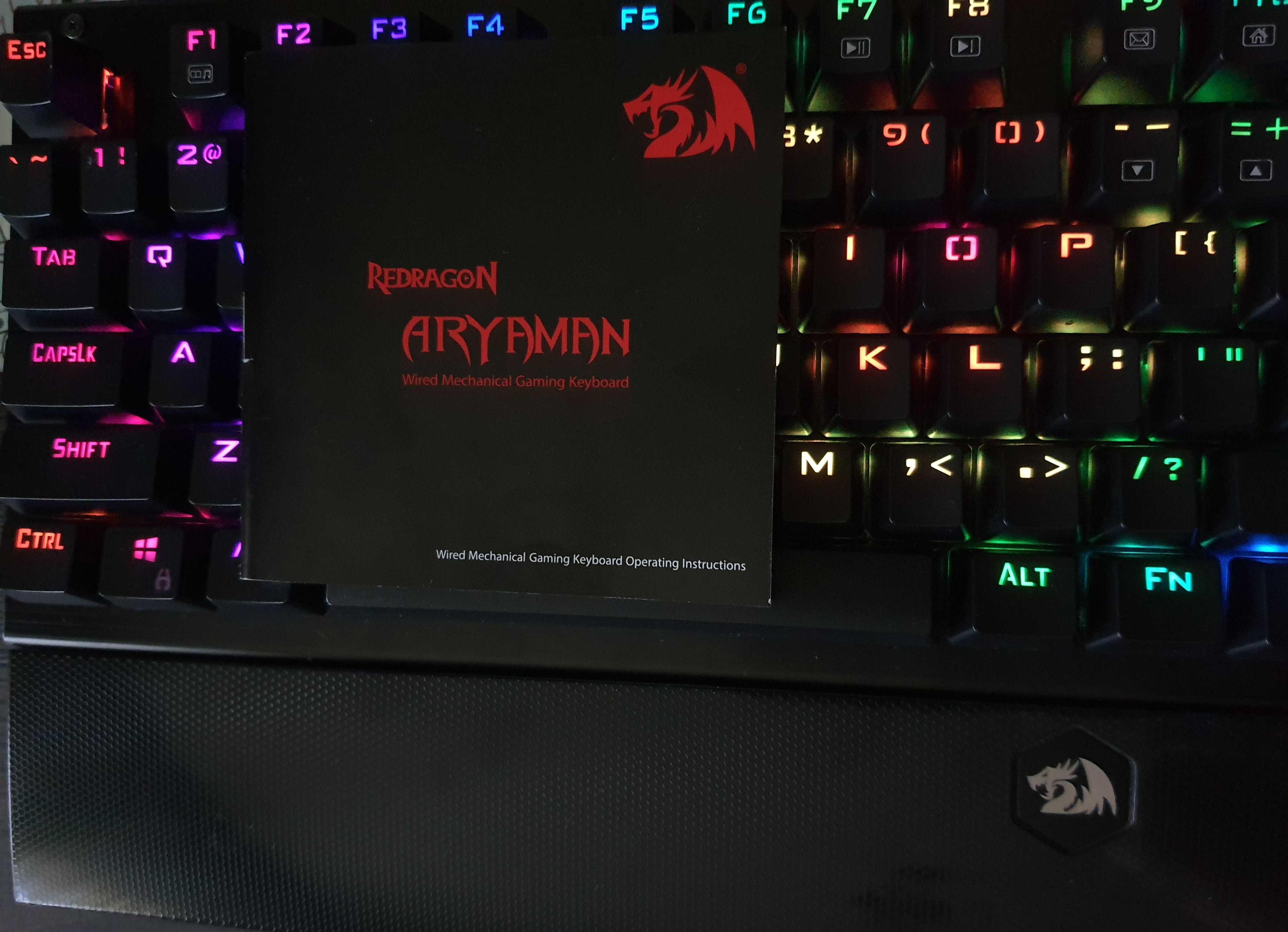 Tastatura mecanică Redragon Aryaman, model K569 RGB