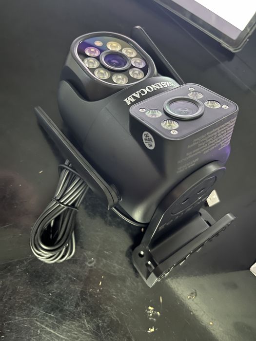 2 Camera de supraveghere 360 alba/neagra