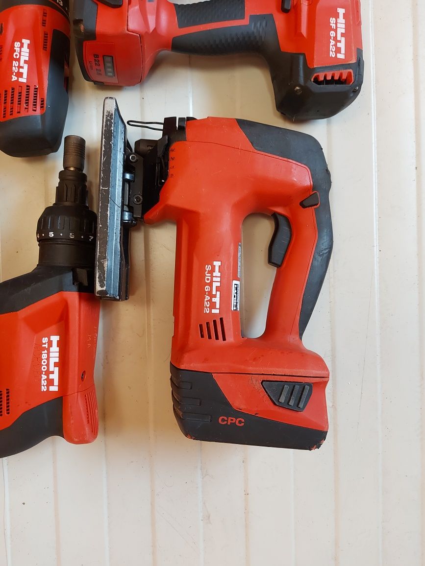 Scule hilti 22v impecabile