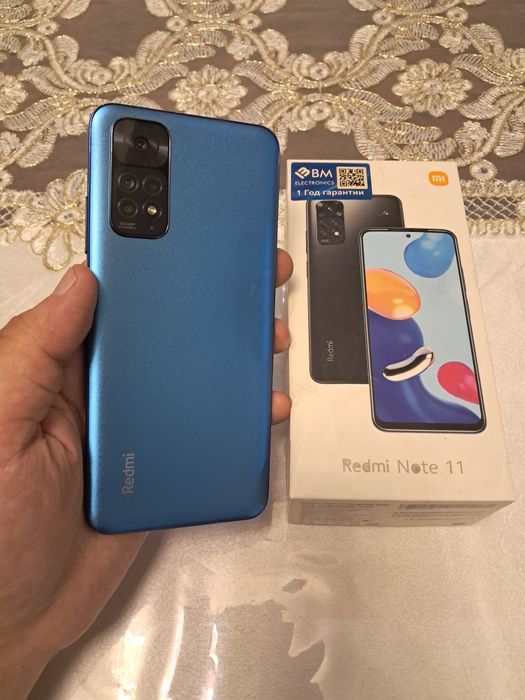 Xiaomi Redmi Note 11 4+4/64GB Blue Igravoy Karobka Sastayani Ideal Zor