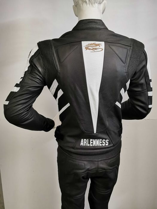 Costum piele moto marca ARLEN NESS/Berik mărime 48