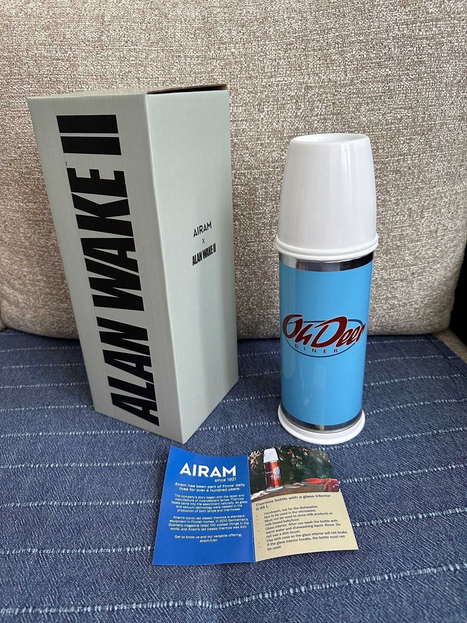 Oh Deer Diner Thermos by Airam (Alan Wake II) - Limited Edition