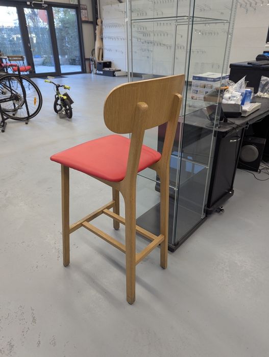 Scaun bar bucatarie lemn inalt tejghea