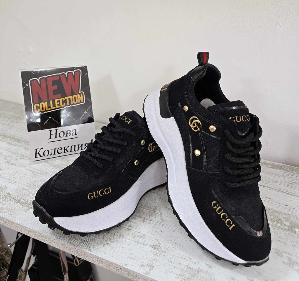 Евтини Дамски Маратонки Марка Guess Gucci До 40 номер
