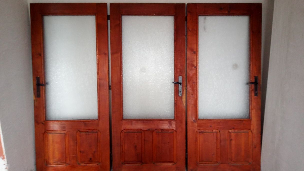 Дървени интериорни врати 3 броя