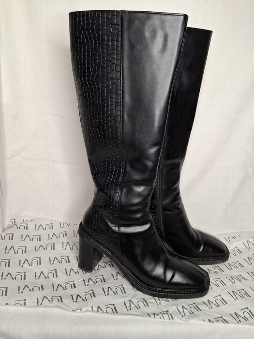 Женские высокие сапоги "Luvi", б/у, 39 размер