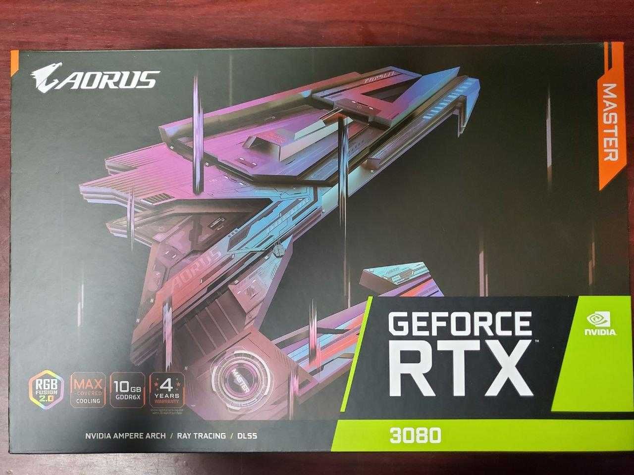 Видеокарта Gigabyte AORUS GeForce RTX™ 3080 MASTER 10G (rev. 3.0)