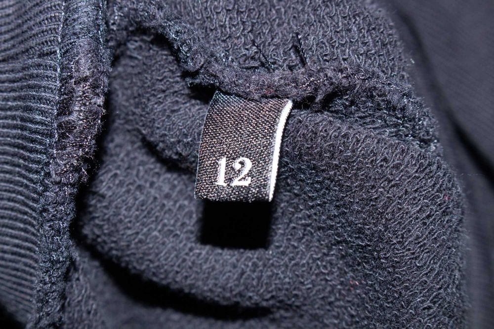 Diesel дамски черен суичър crop модел лого със звезди M