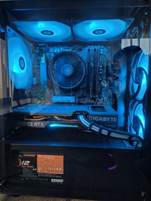 PC.Gaming Monitor 180Hz 5600X, 3060 12Gb, 32 RAM