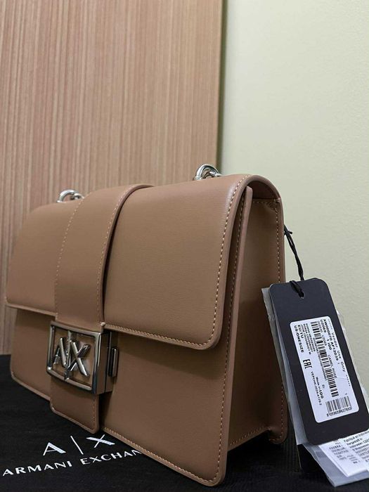 Нова оригинална чанта Armani Exchange с етикет големият размер 25х17х7