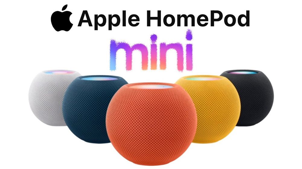 Apple HomePod Mini.